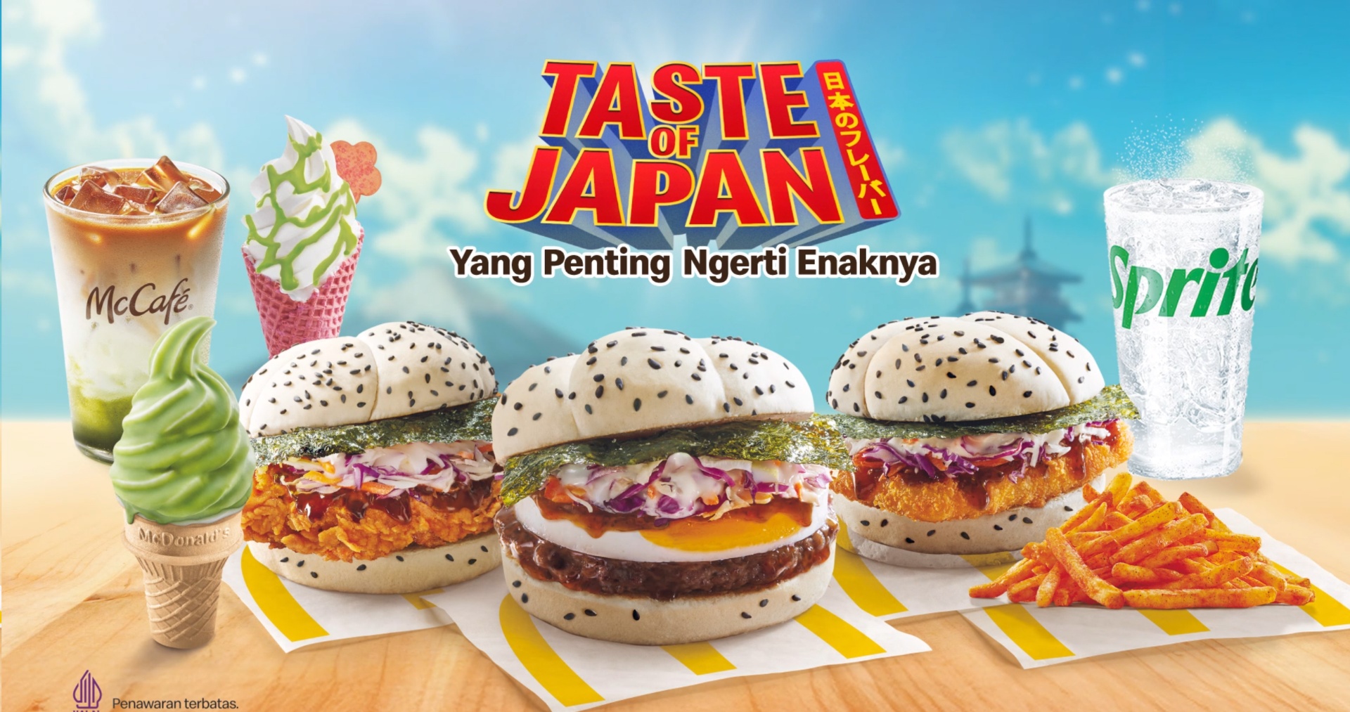 Mc Donalds Taste of Japan